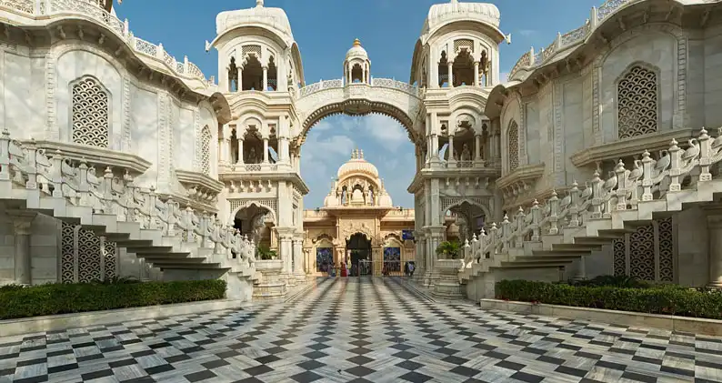ISKCON Krishna Balaram Mandir — sacred temple in Vrindavan, Uttar Pradesh