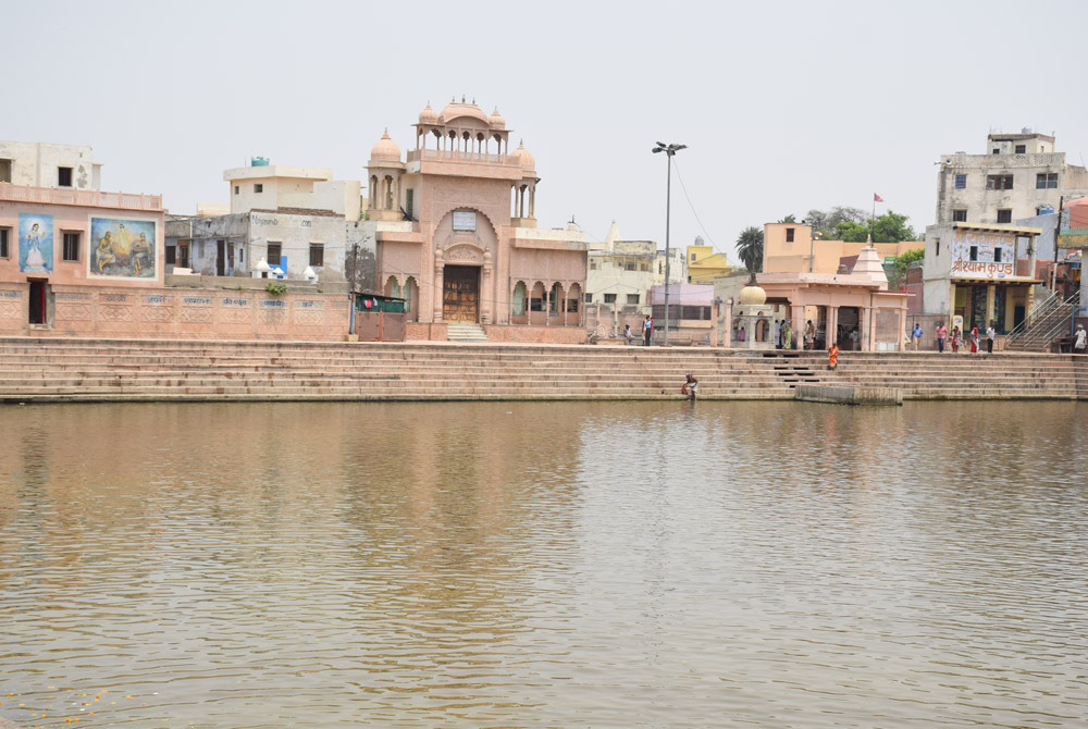 Radha Kund ancient heritage site — sacred kund and temple in Vrindavan Braj